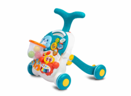 Dětské hrající edukační chodítko 2v1 Toyz Spark turquoise