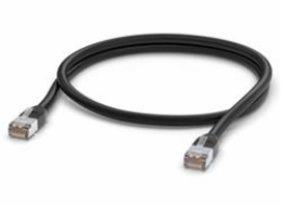 Ubiquiti Patch kabel, venkovní, STP, Cat.5e, 1m, černá