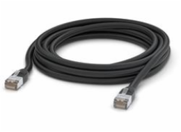 Ubiquiti Patch kabel, venkovní, STP, Cat5e, 5m, černá