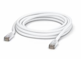 Ubiquiti Patch kabel, venkovní, STP, Cat.5e, 5m, bílá