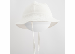 Kojenecký mušelínový klobouček New Baby Elizabeth Vel.74 (6-9m)