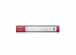 Zyxel USG FLEX Series, 10/100/1000, 1*WAN, 4*LAN/DMZ ports, WiFi 6 AX1800, 1*USB (device only)