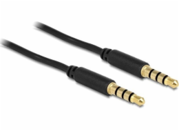 DeLOCK audio kabel jack 3,5mm 4pin > 3,5mm konektor 4pin