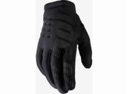 100% rukavic 100% Brszrather Youth Glove Black Grey Velikost M (délka ruky 149-159 mm) (nové)