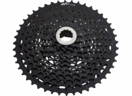 Microshift XCD kazeta 11.-řada, ocel až do 36t hliníku 40-46t, kompatibilní s Shimano, 11-13-18-18-21-28-32-36-40 (al.)-46 (AL (AL (AL .), Černý, upevňovací pavouk (al.) (Nový)