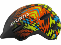 Dětská helma Giro Giro Scamp Integrovaná MIPS MIPS Matte Black Check Fade Velikost S (49-53 cm) (nové)