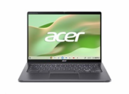 Acer NX.KLNEC.001  NTB Chromebook Spin 714 (CP714-2WN-55L7),i5-1335U,14" 1920x1200,8GB,256GB SSD,Iris Xe, GoogleChrome OS,Steel Gray