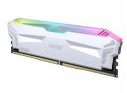 Lexar ARES DDR5 32GB (kit 2x16GB) UDIMM 6400MHz CL32 XMP 3.0 - RGB, Heatsink, bílá