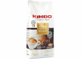 Kimbo Aroma Gold 100% Arabica zrnková Káva 1000 g