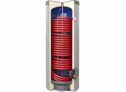 Výměník Galmet DHW U tepelných čerpadel s spirálovou cívkou 3,8 m2, smaltovaným, stojícím - polyuretanem, PVC - SGW (S) Tower Grand 400