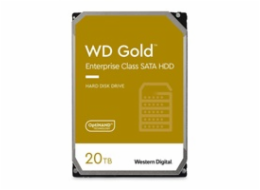 WD GOLD WD202KRYZ 20TB SATA/ 6Gb/s 512MB cache 7200 ot., CMR, Enterprise