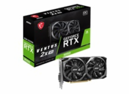 MSI VGA NVIDIA GeForce RTX 3050 VENTUS 2X XS 8G OC, 8G GDDR6, 1xDP, 1xHDMI, 1xDVI