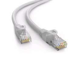 C-Tech CB-PP6-3 patch, Cat6e, UTP, 3m, šedý C-TECH Kabel patchcord Cat6e, UTP, šedý, 3m