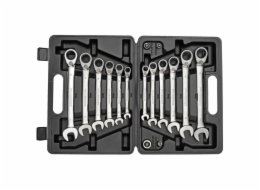 GEDORE red Ratchet Spanner Set metric  16-pieces