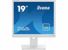 iiyama ProLite/B1980D-W5/19"/TN/1280x1024/60Hz/5ms/White/3R