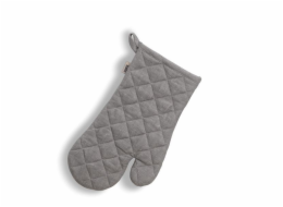 KELA Chňapka rukavice do trouby Puro 55%bavlna/45%len šedá 31,0x18,0cm KL-12803