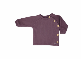 Kojenecké tričko s dlouhým rukávem Koala Pure purple Vel.86 (12-18m)