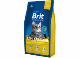 Brit Premium by Nature Cat. Adult Salmon, 8kg granule pro kočky