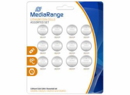 MediaRange Premium lithium baterie CR2016|CR2025|CR2032|CR2450 set, 12ks