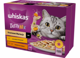 WHISKAS Tasty Mix - mokré krmivo pro kočky - 12x85g