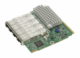 Supermicro AOC-ATGC-i2TM SUPERMICRO AIOM Quad-Port 10GbE(2xRJ45 & 2xSFP+) Based on Intel X710