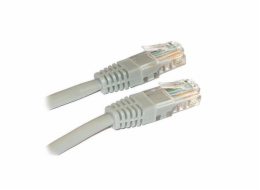 XtendLan Patch kabel Cat 6 UTP 25m - šedý