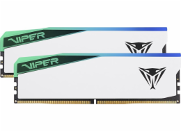 PATRIOT PVER564G62C42KW PATRIOT VIPER ELITE 5 WHITE RGB 64GB DDR5 6200MHz / DIMM / CL42 / Kit 2x 32GB