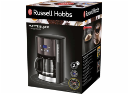 Russell Hobbs Matte Black Digital Glass Coffee Machine