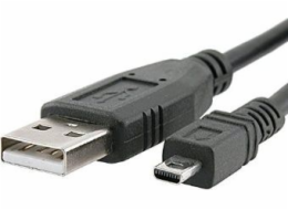 USB 2.0 Kabel, USB-A Stecker > Mini-USB Stecker