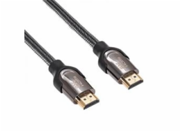 Akyga Kabel HDMI 2.1 (M) stíněný měď, 4K/8K 48Gbps, černý 3 m