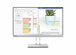 Lenovo CONS monitor L24e-40 23,8"/VA/WLED/16:9/FHD/100Hz/antireflexní/72% NTSC//3000:1/4ms/250nit/HDMI+VGA/VESA/stříbrná