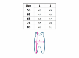 4-dílná kojenecká souprava Koala Rabbit white Vel.62 (3-6m)