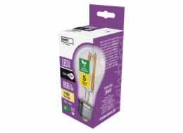 Emos LED žárovka Filament A60, 3,8W/60W E27, WW teplá bílá, 806 lm, A