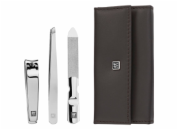 Zwilling CLASSIC INOX Pocket Case, brown, 3 pcs.