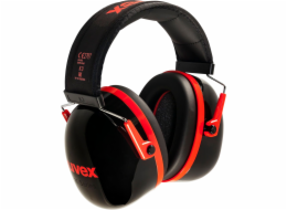 uvex capsule ear prot. K3 black/red