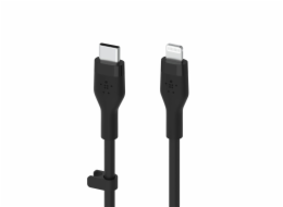 Belkin Flex Lightning/USB-C 15W 3m, mfi, 15W, cern. CAA009bt3MBK