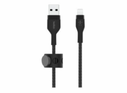 Belkin Flex Lightning/USB-A 3m mfi cert., cerný    CAA010bt3MBK