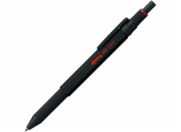 rotring 600 Multipen 3in1 black Fine-lead Pen, Ball Pen blue/red