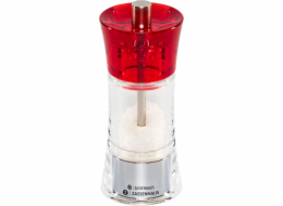 Zassenhaus salt mill AACHEN Acryl, red, 14 cm