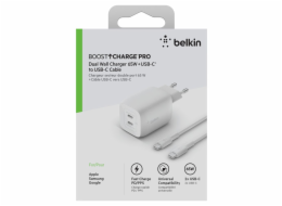 Belkin Dual Netzladegerät 65W PD USB-C + 2m Cable WCH013vf2MWH-B6