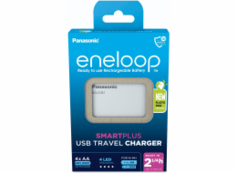 Panasonic Eneloop Smart Plus USB Travel BQ-CC87 4xAA  K-KJ87MCD40