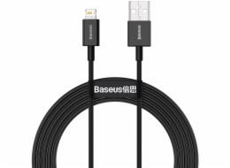 Baseus CALYS-C01 Superior Fast Charging Datový Kabel USB to Lightning 2.4A 2m Black