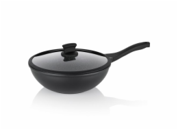 Wok Stella Nova litý hliník černý 10,0cm 30,0cm 5,0l KL-12229