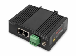 DIGITUS Industrial Gigabit PoE Injector FullIEEE802.3af,at,bt Compliant, up to 85 W