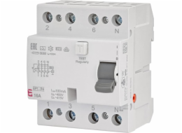 Eti-Polam RCD 4P 16A 0,1A EFI-P4 A 16/0,1 002061520