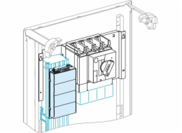 Schneider Electric Prisma Plus, systém G a P, univerzální napájecí blok, 630A LVS04074