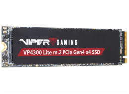 Patriot VP4300 Lite 4TB, VP4300L4TBM28H PATRIOT VP4300 Lite/4TB/SSD/M.2 NVMe/Černá/5R