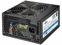 EUROCASE zdroj Eco+ 550W / 80+BRONZE / 12cm fan / PFC ATX 20/24pin / 6x SATA