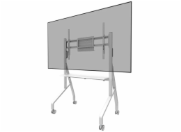 POŠKOZENÝ OBAL - Neomounts FL50-525WH1 /Držák displeje/vozík/55-86"/4 kolečka/VESA 900X600/nosn. 76kg/nast.výšky/bílý