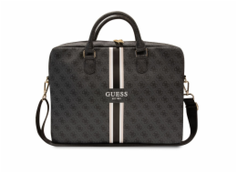 Guess PU 4G Printed Stripes Computer Bag 15/16" Black Guess Computer bag je perfektní taška pro notebook s úhlopříčkou displeje 15-16"